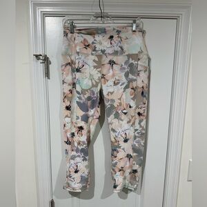 Floral Crop Leggings